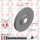 ZIMMERMANN Bremsscheibe