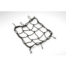D-50006 Jumbo GepäckNetz schwarz 30x30 6 Haken