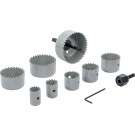 BGS Lochsägen-Satz Ø 19 - 64 mm Tiefe 24 mm 11-tlg BGS Do it yourself 50315