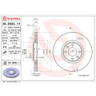 70 481 027 Bremsscheibe VA | CITROEN, C4,PEUGEOT 207RC,307 03 | 09.9935.11