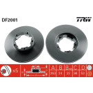Bremsscheibe Nissan P. Trade 2.3D/3.0 01/94-10/01 | DF2001