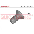 Fixierschraube Bremsscheibe | M10x1,5 | 11670