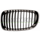 KÜHLERGRILL L SCHWARZ/CHROM PQ BMW 1ER E81/82/87/88 5,07-5,11 PremiumCertified 1711,409,2