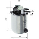 Kraftstofffilter | NISSAN Qashqai 13 | F 026 402 288