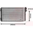 VAN WEZEL Wärmetauscher, Innenraumheizung 37006116