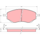 Bremsklötze VA | MAZDA MPV 96 | GDB1177