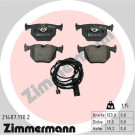 ZIMMERMANN Bremsbeläge