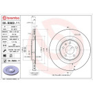 12 481 058 Bremsscheibe HA | AUDI A4 08 | 09.B969.11
