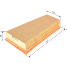 Luftfilter | PEUGEOT,CITROEN | 1457433543