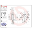 Bremsscheibe VA Xtra | OPEL Astra,Zafira 98 | 09.7628.1X