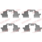 391-1675 Montagesatz f.Bremsklötze | LAND ROVER Freelander 98 | 109-1675