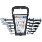 BGS Ratschenring-Maulschlüssel-Satz flexible Köpfe SW 8 - 19 mm 6-tlg BGS Do it yourself 30004