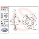 Bremsscheibe VA Xtra | DACIA Duster RENAULT 08 | 09.A727.1X