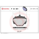 BREMBO Bremsklötze HA | LAND ROVER | P 44 001