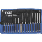 BGS Splintentreiber-Satz | 100 - 150 - 200 mm | 1,5 - 9,5 mm | inkl. Körner | 18-tlg | 1695