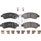 FEBI BILSTEIN Bremsbeläge 16814