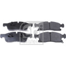 FEBI BILSTEIN Bremsbelagsatz, Scheibenbremse FEBI BILSTEIN Bremsbelagsatz, Scheibenbremse