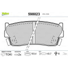 VALEO Bremsbeläge 598023