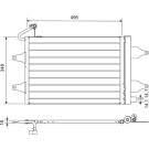 VALEO Klimaanlagenkühler 812735