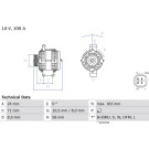 Lichtmaschine | TOYOTA | 0 986 082 080