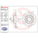 Bremsscheibe HA Xtra | AUDI,SEAT,SKODA,VW | 08.B413.1X