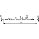 Handbremsseil re | NISSAN QASHQAI 07 | 1987482339