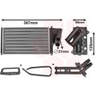 VAN WEZEL Wärmetauscher, Innenraumheizung 43006203 IR PLUS