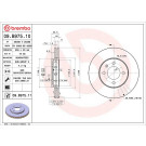 17 481 054 Bremsscheibe VA | VW Up,SEAT Mii,SKODA Citigo 10 | 09.B975.11