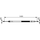 1 987 482 118 Seilzug, Feststellbremse