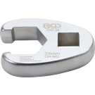 BGS Hahnenfußschlüssel Antrieb Innenvierkant 12,5 mm (1/2 ) SW 24 mm 1757-24