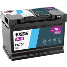 EXIDE Starterbatterie | EK700