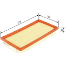 Luftfilter | ALFA,FIAT,LANCIA | F 026 400 378