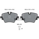 BREMSBELAGSATZ, SCHEIBENBREMSE | 2561705