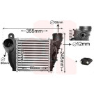 VAN WEZEL Ladeluftkühler 58004200