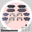 ZIMMERMANN Bremsbelagsatz, Scheibenbremse | 25153.155.2