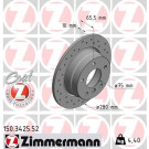 Bremsscheibe HA Sport | BMW 1 03 | 150.3425.52