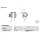 Lichtmaschine | FORD,MAZDA | 0 986 049 151