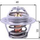 Gates Thermostat | CHEVROLET Camaro 2.8 | TH00391G1