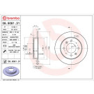 Bremsscheibe HA | KIA Cerato 04-09 | 08.9081.31