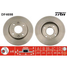 TRW Bremsscheibe | DF4698