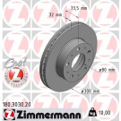 ZIMMERMANN Bremsscheibe