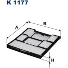 FILTRON Filter, Innenraumluft K 1177