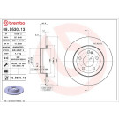 15 482 095 Bremsscheibe HA Co-Cast | MERCEDES C-Klasse 13 | 08.D530.13