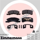 ZIMMERMANN Bremsbeläge