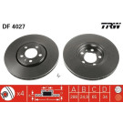 Bremsscheibe Vw P. A3/Golf4 | DF4027
