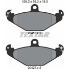 Bremsbelagsatz Renault T. Espace 96-/Laguna 93 | 2041001