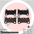 ZIMMERMANN Bremsbeläge 24614.165.9