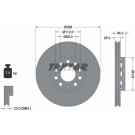 Bremsscheibe Vw Passat/A4/A6/A8 95-08 | 92057605