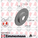 Bremsscheibe HA Sport | SUZUKI SX4,Swift,Vitara 10 | 540.5306.52