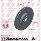 ZIMMERMANN Bremsscheibe